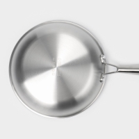 Сковорода 3Ply d=25,5 см, h=5 см, толщина 2,2 мм, индукция, антипригарное покрытие