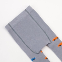 Колготки Крошка Я &laquo;Машинки&raquo;, цвет серый, рост 68-74 см