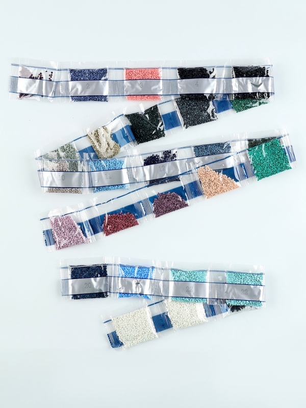 Алмазная мозаика с полным заполнением на холсте &laquo;Озеро в горах&raquo;, 40 х 50 см