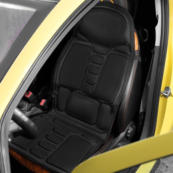 Массажная накидка для спины Luazon LEM-22, таймер 15/30 мин, 8 видов массажа, 220/12В Массажная накидка для спины Luazon LEM-22, таймер 15/30 мин, 8 видов массажа, 220/12В