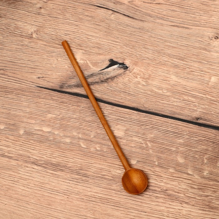 Ложка 24 см, тиковое дерево