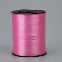 Лента для декора и подарков, розовый, 0,5 см х 500 м