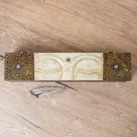 Шкатулка "Будда" 32х7х7 см, МДФ