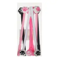 Ручка - прикол гелевая &laquo;Кошачья лапка&raquo;, МИКС