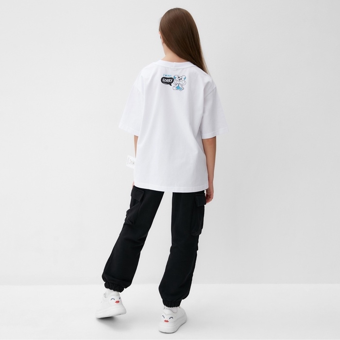 Брюки детские MINAKU, цвет чёрный, рост 128 см Брюки детские MINAKU, цвет чёрный, рост 128 см