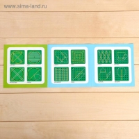 Геоборд двусторонний &laquo;Транспорт&raquo; со сменными картинками и резиночками, по методике Монтессори