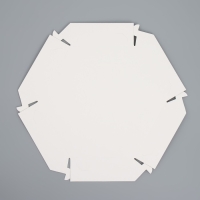 Коробка кондитерская складная, упаковка &laquo;Бант&raquo;, 23 х 23х 4 см