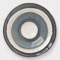 Тарелка  Magistro "Alpine Frost" 27см    27х3,5 цвет белый