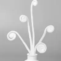 Синельная проволока, набор 90 шт, белая, 30 см