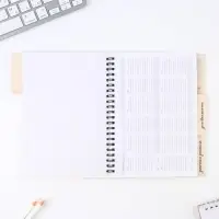 Планинг-ежедневник &laquo;Учителю, который вдохновляет&raquo;, формат А5, 45 листов, мягкая обложка на спирали с разделителями