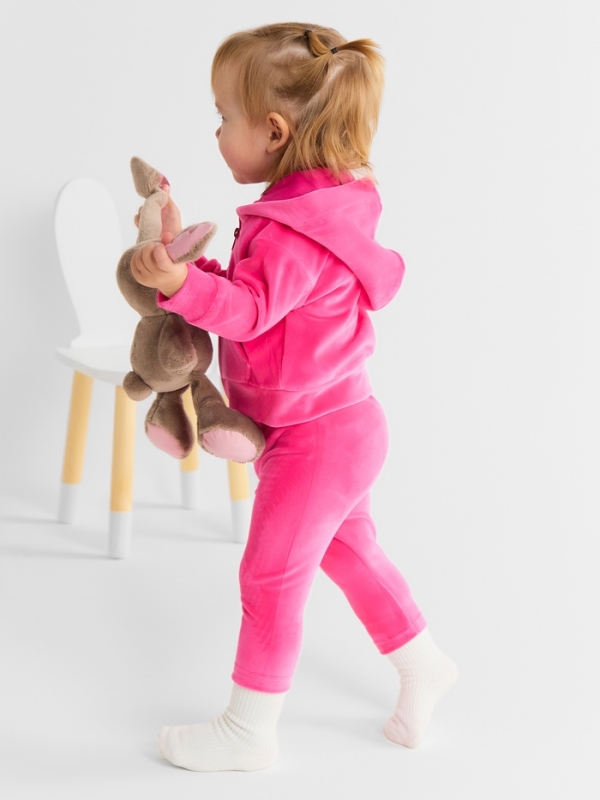 Толстовка Крошка Я Plushy, р. 74-80, фуксия Толстовка Крошка Я Plushy, р. 74-80, фуксия