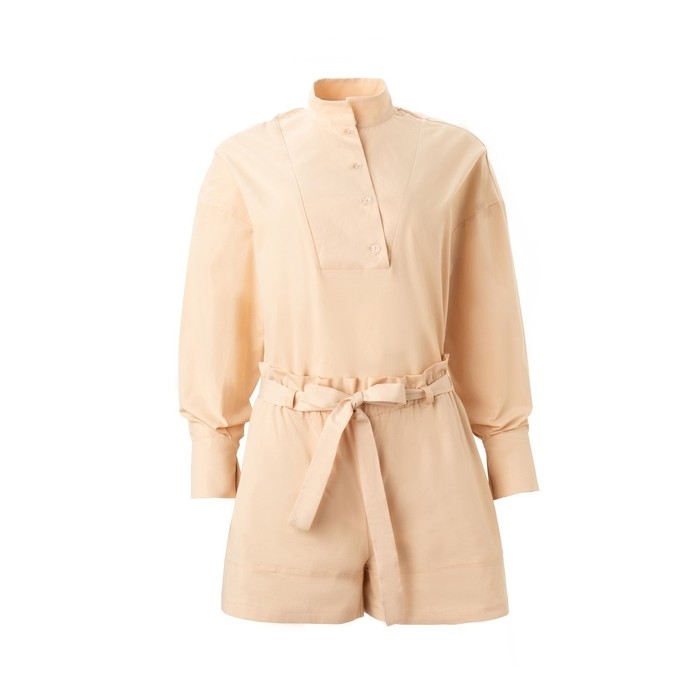 Костюм женский (блузка, шорты) MINAKU: Enjoy цвет бежевый, размер 48 Костюм женский (блузка, шорты) MINAKU: Enjoy цвет бежевый, размер 48