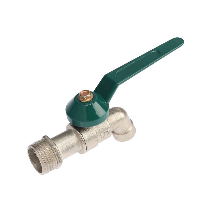 Кран водоразборный ZEIN,1/2 Кран водоразборный ZEIN,1/2", рычаг, укороченный, цинк