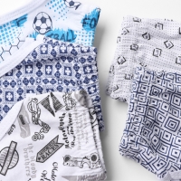 Трусы слипы для мальчика, цвет микс, рост 140 см (38)