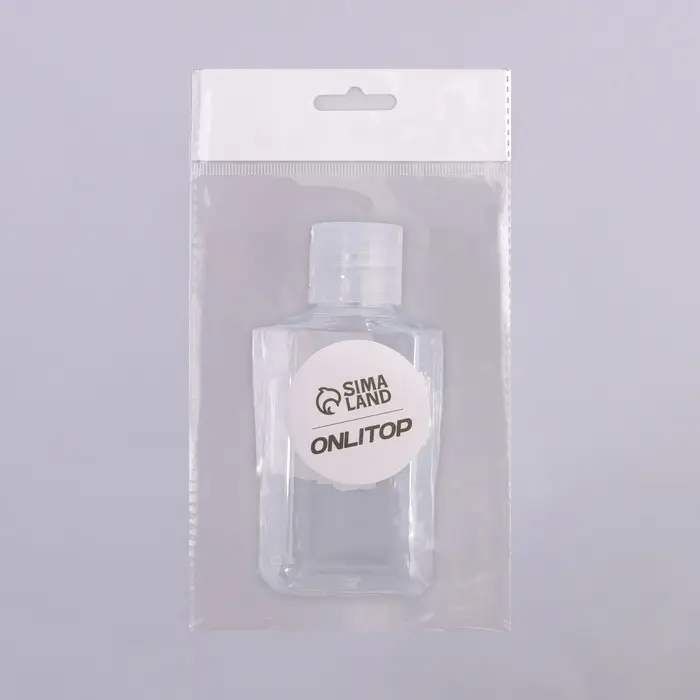 Бутылочка для хранения, 60 мл, цвет прозрачный