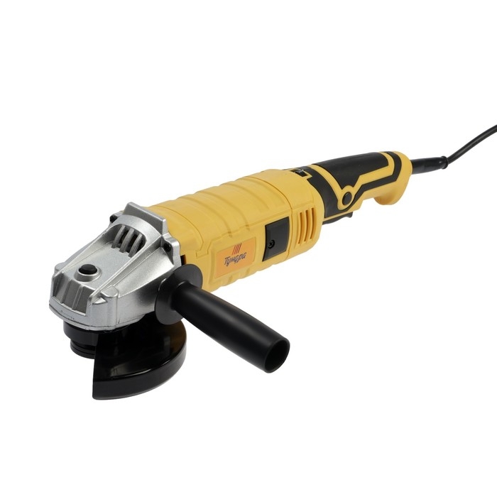УШМ ТУНДРА, с регулировкой оборотов, 1100 Вт, 3000 - 10500 об/мин, 125 мм