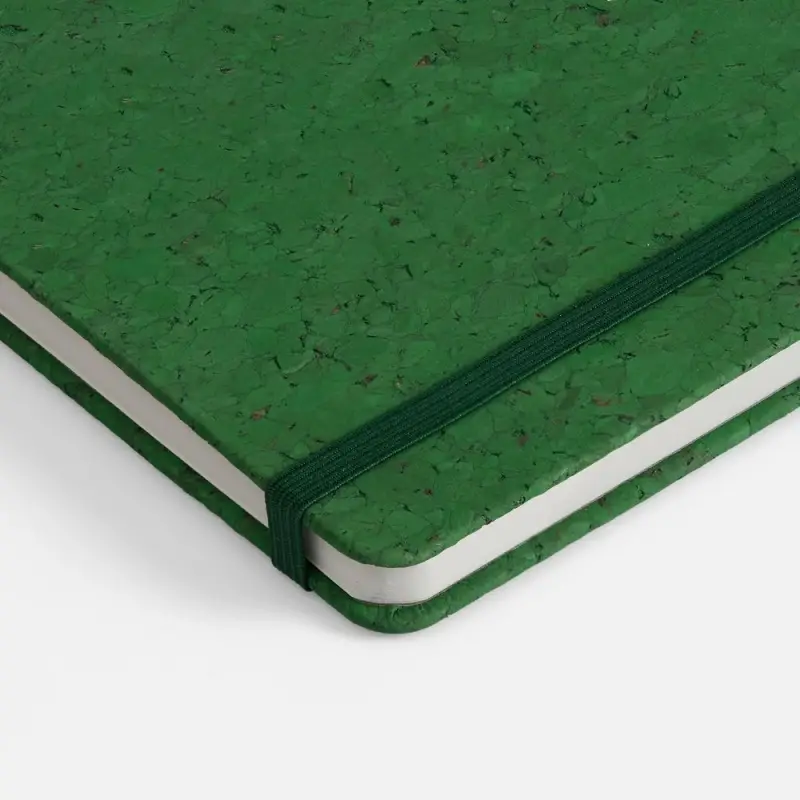 Блокнот Cork County, зеленый