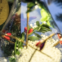 Ёлочный шар новогодний &laquo;Чудес в Новом году!&raquo;, на Новый год, d=7 см.