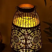 Подсвечник &laquo;Ажур&raquo;, 21.5&times;21.5&times;30.5 см, металл