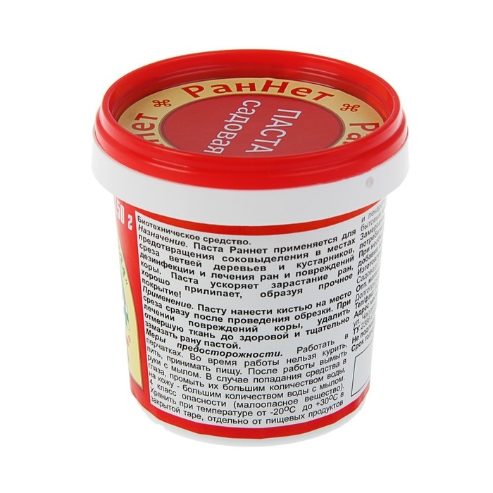 Паста для заживления повреждений садовых деревьев РанНет  150 г