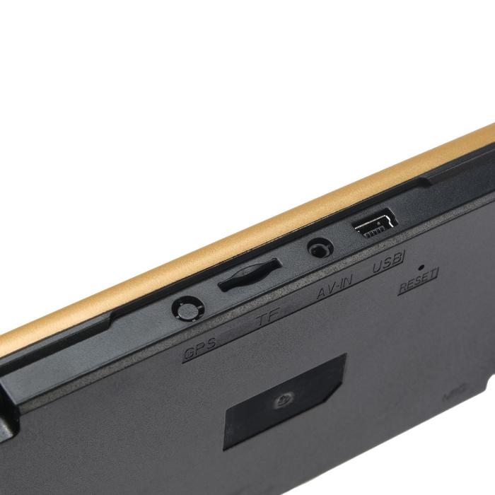 Видеорегистратор TORSO, 2 камеры, HD 1080P, размер 31х8 см, TFT 4.3, обзор 120&deg;