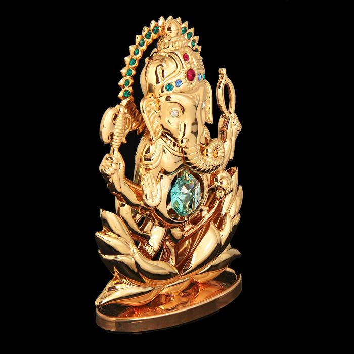 Сувенир &laquo;Ганеша&raquo;, 7&times;3&times;10 см, с кристаллами