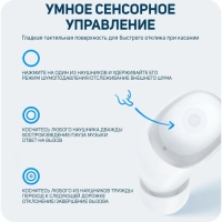 Наушники Xiaomi Redmi Buds 4 (BHR5846GL), шумоподавление, 40/620 мАч, BT 5.2, белые Наушники Xiaomi Redmi Buds 4 (BHR5846GL), шумоподавление, 40/620 мАч, BT 5.2, белые