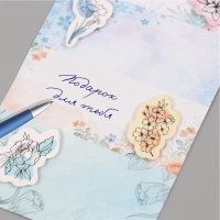 Наклейка с объёмным элементом "Цветочная" 7х15,2 см Наклейка с объёмным элементом "Цветочная" 7х15,2 см