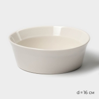 Набор салатников керамических Magistro Whitewarm, 3 предмета: d=12/16/20,5 см, 380/700/1,2 л