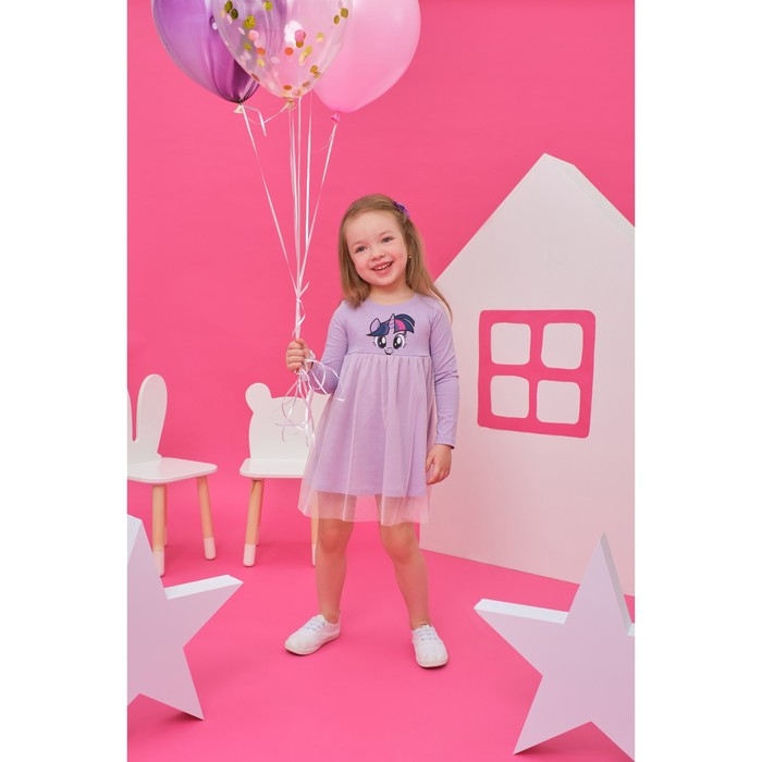 Платье &laquo;Искорка&raquo;, My Little Pony, рост 98-104