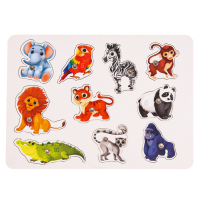 Настольная игра. Магнитная рыбалка для детей &laquo;Животные зоопарка&raquo;