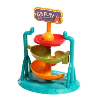 Пирамидка с итерактивным щенком &laquo;Догони шарик&raquo;, реагирует на звук