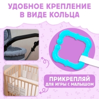 Книжка-шуршалка &laquo;Кто что ест?&raquo;, с хвостиками, от 3 месяцев