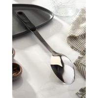 Ложка гарнирная из нержавеющей стали Доляна Home, 38&times;7 см, толщина 3 мм