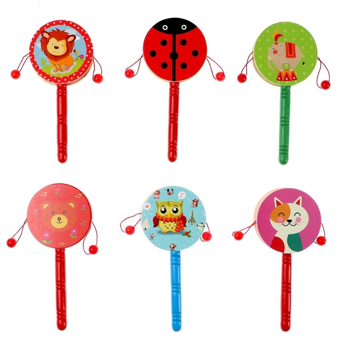 Колотушка &laquo;Зверята&raquo; МИКС