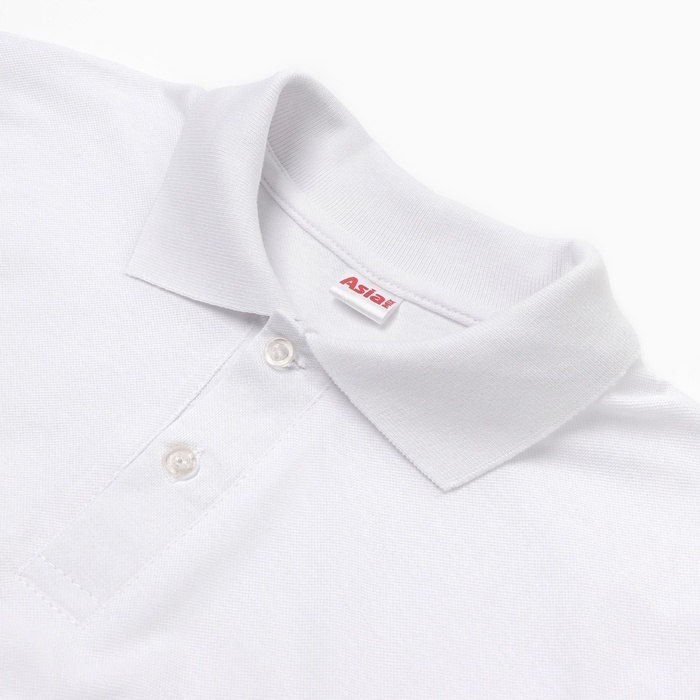 Футболка мужская поло, цвет белый, размер 56