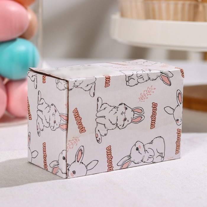 Салфетница Доляна &laquo;Зайка&raquo;, 11,5&times;5,5&times;7,5 см, цвет белый