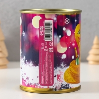 Подарок носки в банке с принтом "На игристую жизнь" (женские)