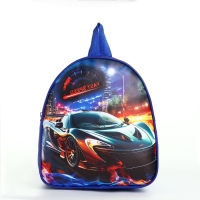 Рюкзак детский на молнии "Выбражулька", цвет синий Рюкзак детский на молнии "Выбражулька", цвет синий