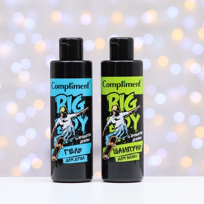 Набор Compliment № 1811 Набор Compliment № 1811 "Big Boy": шампунь для волос, 200 мл + гель для душа, 200 мл