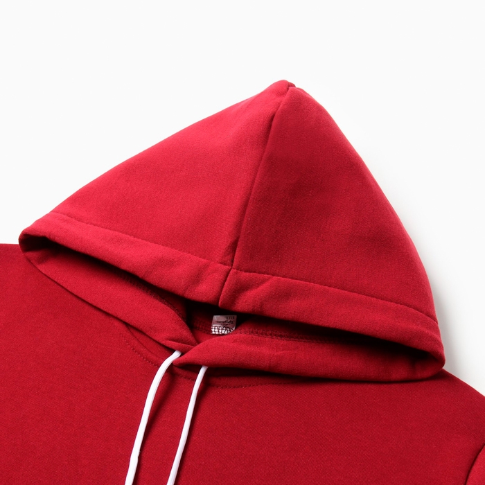 Толстовка мужская НАЧЁС, цвет бордовый, размер 54 Толстовка мужская НАЧЁС, цвет бордовый, размер 54