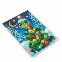 Пазл для детей магнитный деревянный &laquo;Новый год! Змея&raquo;, 21 х 15 см, символ года 2025