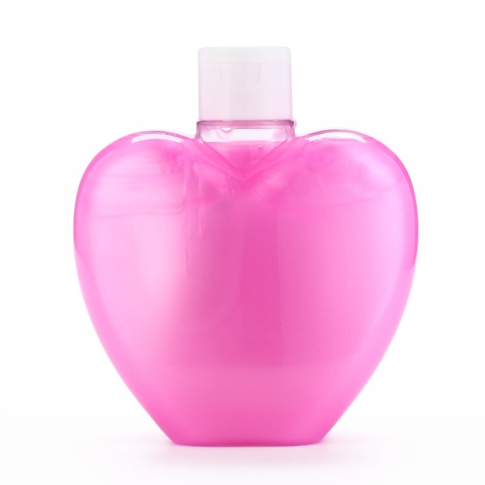 Гель для душа &laquo;С любовью и заботой&raquo;, 430 мл, аромат сладкой ваты, ЧИСТОЕ СЧАСТЬЕ