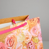 Пакет подарочный ламинированный горизонтальный, упаковка, &laquo;Прекрасный праздник&raquo;, XL 49 х 40 х 19 см