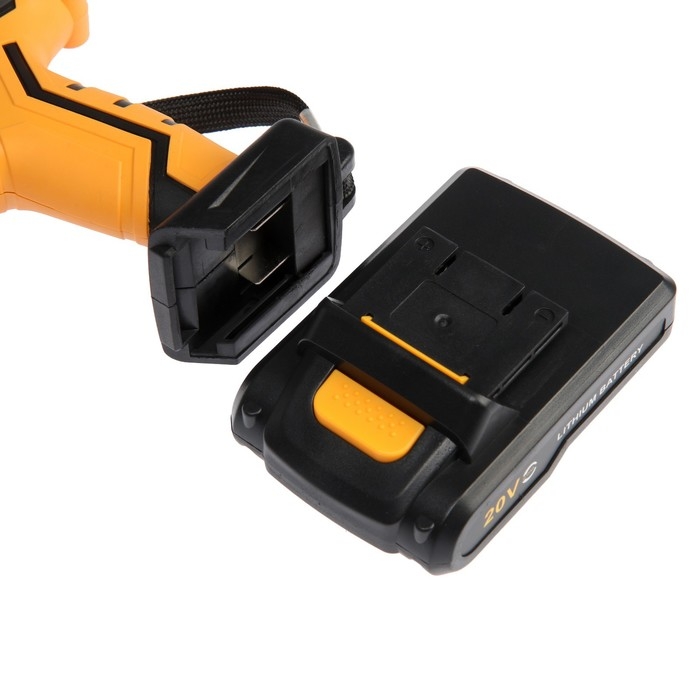 Дрель-шуруповерт DEKO DKCD20FU-Li, 20 В, 2х2 Ач, Li-lon, 42 Нм, 350/1350 об/мин + 63 пр.