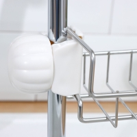 Подставка для губок на кран, 17&times;10&times;3,5 см, цвет хром