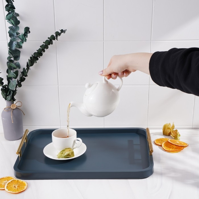 Поднос с ручками Magistro Garona, 40&times;29,5 см, бамбук