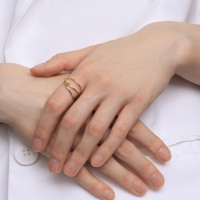 Кольцо XUPING контур, цвет золото, размер 16 Кольцо XUPING контур, цвет золото, размер 16