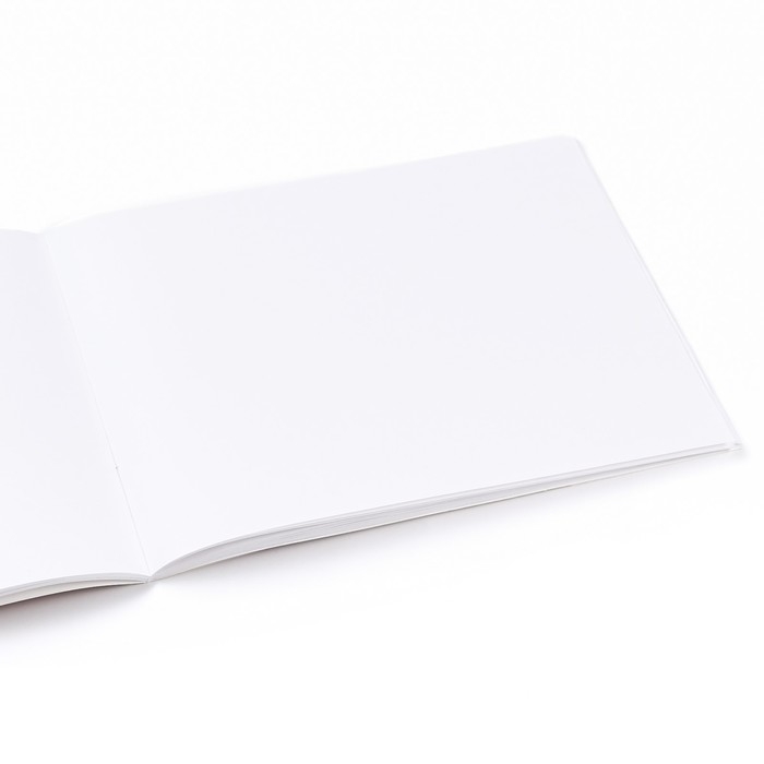 Альбом для рисования А4, 40 листов 100 г/м&sup2;, на скрепке, Синий трактор