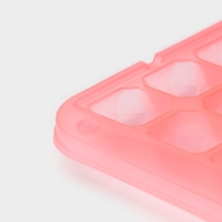 Форма для льда &laquo;Сапфир&raquo;, 28 ячеек, 24&times;12,7&times;2 см, цвет МИКС